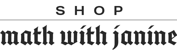 shop math with janine Logo